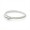 Pandora Ivory White Braided Double-Leather Charm Bracelet 590745CIW-D