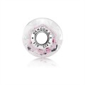 Pandora Field of Flowers Pink Murano Glass Charm 791665