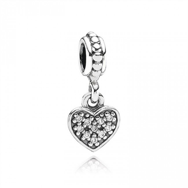 Pandora Jewelry Pave Heart-Clear CZ 791023CZ