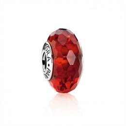 Pandora Fascinating Red Charm-Murano Glass 791066