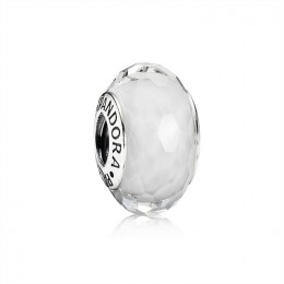 Pandora Fascinating White Charm-Murano Glass 791070