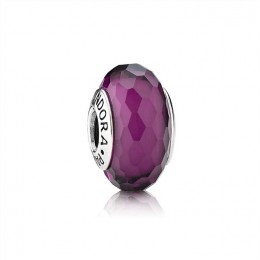 Pandora Purple Faceted Murano Charm 791071
