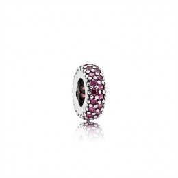 Pandora Inspiration Within Spacer-Red CZ 791359CZR