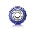 Pandora Blue Fascinating Iridescence Charm-Murano Glass 791646