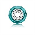 Pandora Teal Shimmer Charm-Murano Glass 791655