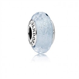 Pandora Frosty Mint Shimmer Charm-Murano Glass 791656
