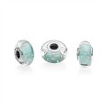 Pandora Mint Glitter Charm-Murano Glass 791669
