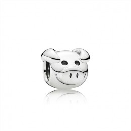 Pandora Playful Pig Silver Charm 791746