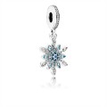 Pandora Crystallised Snowflake PANDORA Hanging Charm 791761NBLMX