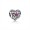 Pandora July Signature Heart Charm-Synthetic Ruby 791784SRU