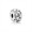 Pandora Flower Burst Silver Clip Charm-PANDORA 790533