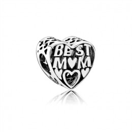 Pandora Best Mother Openwork Heart Charm 791882