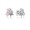 Pandora Poetic Blooms Stud Earrings-Mixed Enamels & Clear CZ 290686ENMX