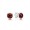 Pandora January Droplets Stud Earrings-Garnet 290738GR