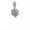 Pandora Crystallised Floral Necklace Pendant 390392CZ