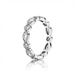 Pandora Alluring Brilliant Marquise Stackable Ring-CZ 190940CZ