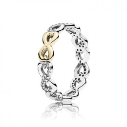 Pandora Infinite Love Stackable Ring-Clear CZ 190948CZ