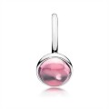 Pandora Poetic Droplet Ring-Pink CZ 190982PCZ