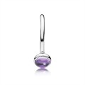 Pandora Poetic Droplet Ring-Purple CZ 190983ACZ