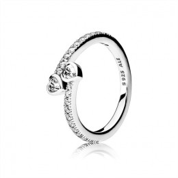 Pandora Forever Hearts Ring-Clear CZ 191023CZ
