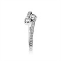 Pandora Forever Hearts Ring-Clear CZ 191023CZ